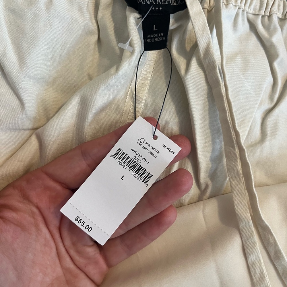 Banana Republic Off-White Halter